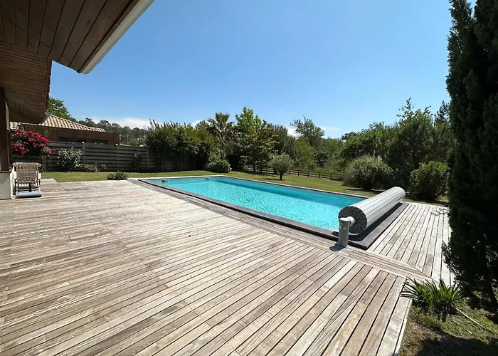 Dom wakacyjny 145 M Near Ocean With Pool And Garden Moliets-et-Maa