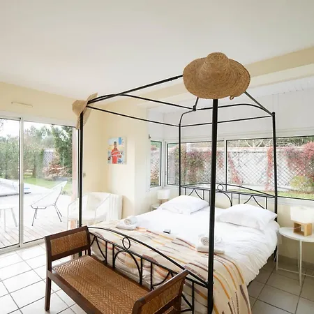 145 M Near Ocean With Pool And Garden Nyaraló *
